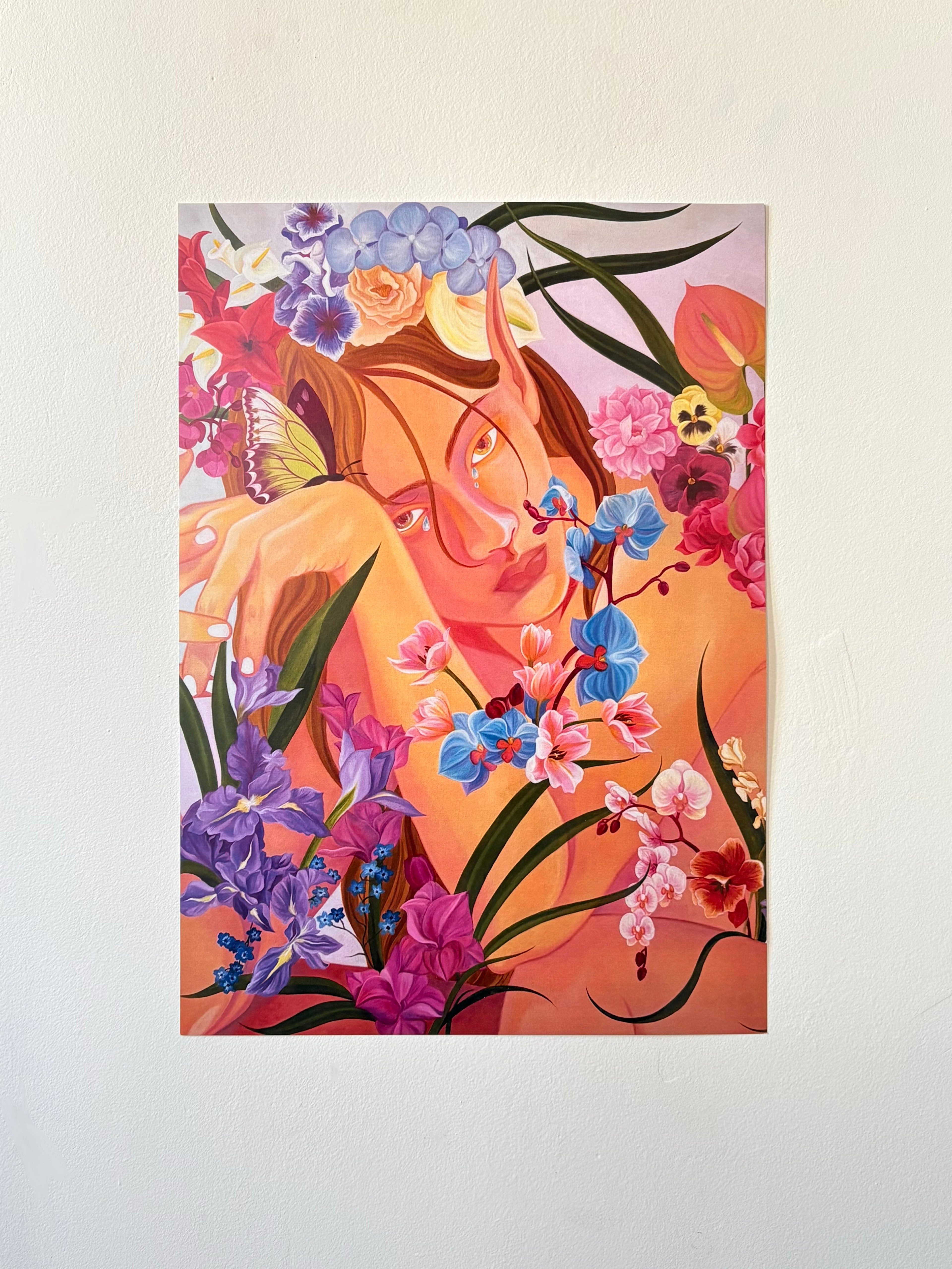 My Tears Nurture My Inner World - Print