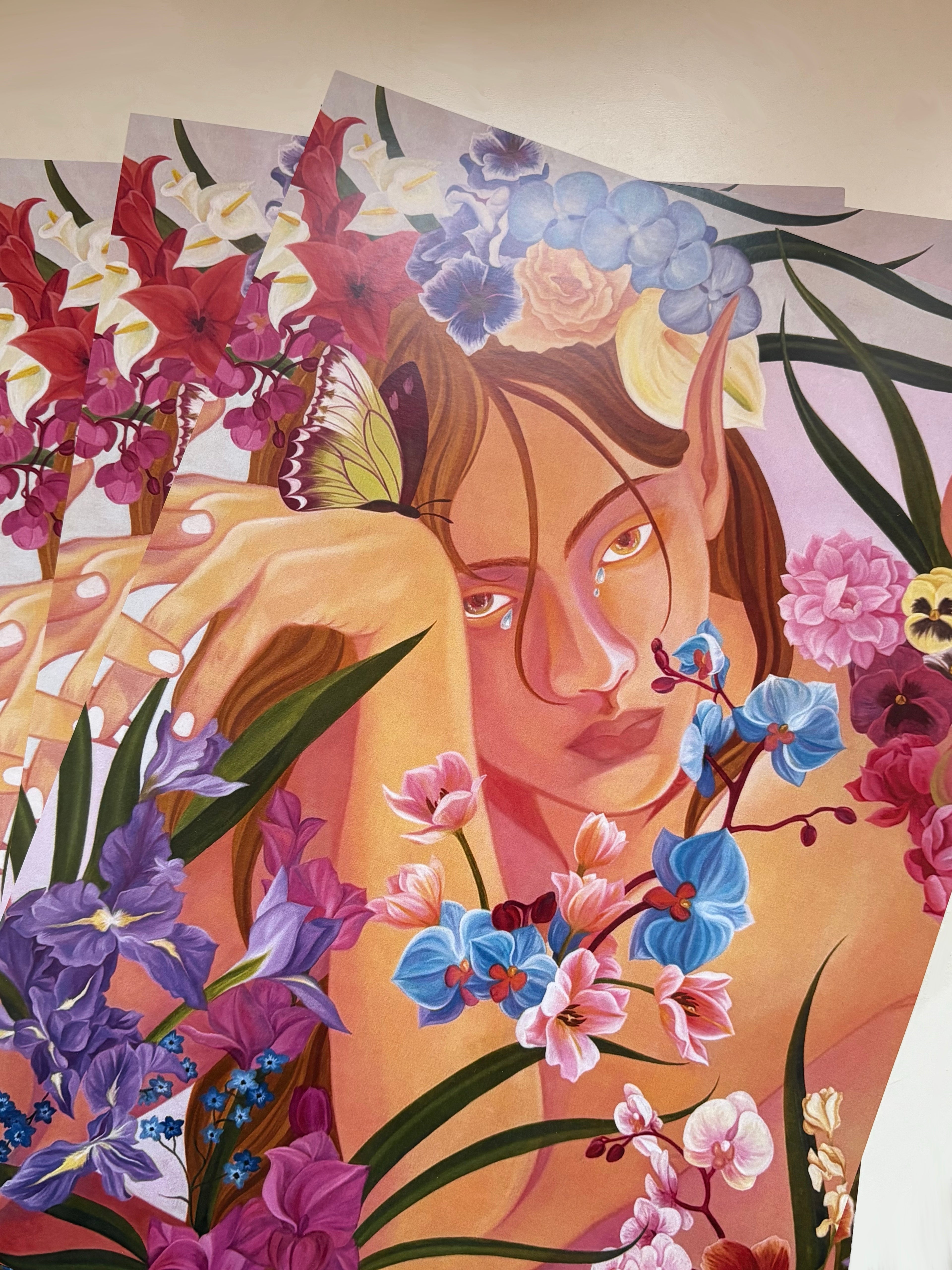 My Tears Nurture My Inner World - Print